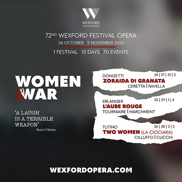 L’AUBE ROUGE, 2023 Wexford Festival Opera Women at War featuring Ella Marchment